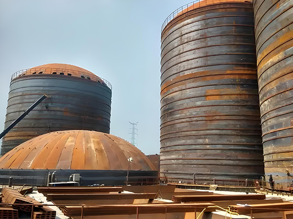 东郊镇焦粉钢板仓